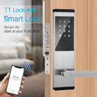 Τρία χρώματα Προαιρετικός κωδικός πρόσβασης Διαμέρισμα έξυπνη κλειδαριά πόρτας με TTlock App
