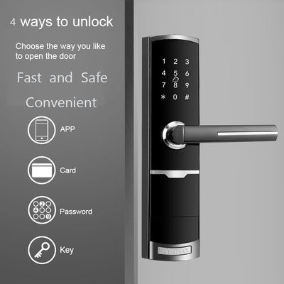 Χρυσό χρώμα Απομακρυσμένο έλεγχο Smart Keypad Πύλη κλειδαριά με TTlock εφαρμογή Κάρτα Κλειδί