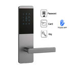 Ψηφιακή έξυπνη κλειδαριά πόρτας WiFi με Κάρτα Κωδικού Κωδικού Tuya TTlock Εφαρμογή Έξυπνες κλειδαριές χωρίς κλειδί