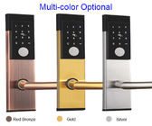 4 χρώματα Προαιρετικές ηλεκτρονικές κλειδαριές έξυπνων θυρών από ανοξείδωτο χάλυβα με εφαρμογή κάρτας κωδικού πρόσβασης