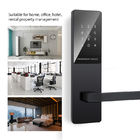 μαύρη FCC CE ROHS BLE Κλειδαριά πληκτρολογίου Wi-Fi πόρτας για διαμέρισμα στο σπίτι