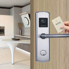 SS304 ηλεκτρονικό σύστημα κλειδαριών πορτών καρτών ξενοδοχείων Αντιαεροπορικού Πυροβολικού κλειδαριών 4x ξενοδοχείων