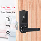 Αλουμινίου Deadbolt RFID κλειδαριές πόρτας με κάρτα κλειδαριού με πιστοποιητικά CE FCC