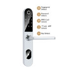 APP έξυπνο δακτυλικό αποτύπωμα 6V κλειδαριών πορτών TTlock ελέγχου ψηφιακό για το σπίτι