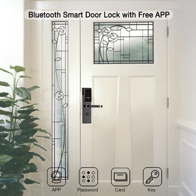 Ατσάλι ατσάλι 6068 Mortise TTlock App Ελεγχόμενο κλειδί πόρτας με έξυπνο πληκτρολόγιο