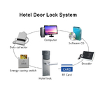 Ηλεκτρονικό βασικό ανοξείδωτο της FCC κλειδαριών DC6V καρτών RFID για το δωμάτιο ξενοδοχείου