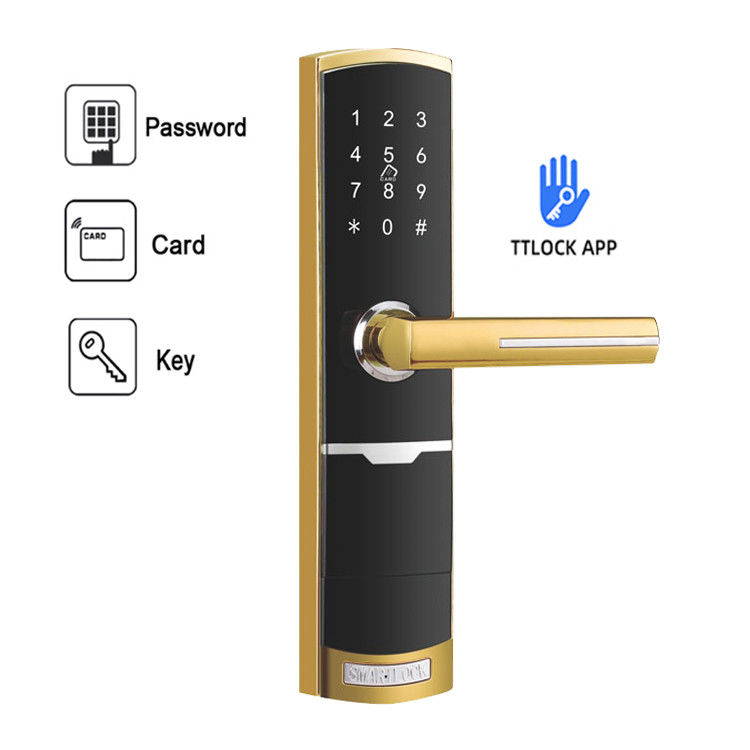App TTlock ευφυής έξυπνη πορτών κλειδαριών ασφάλειας κλειδαριών κώδικα πορτών κλειδαριά Keyless λαβών ψηφιακή