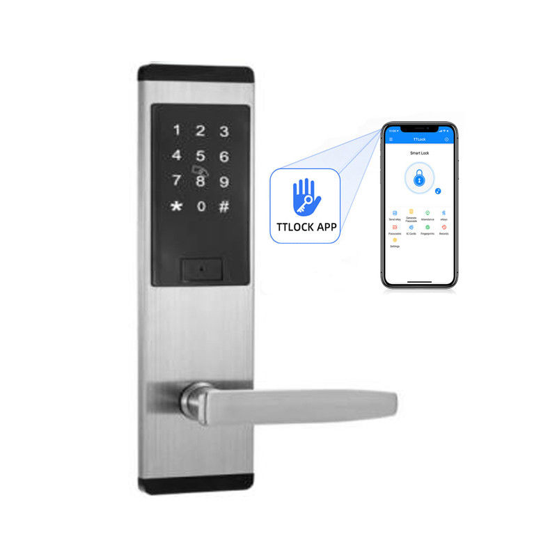 TT APP κλειδαριών ψηφιακή ηλεκτρική έξυπνη κλειδαριά πορτών σπιτιών διαμερισμάτων ελέγχου με τον κώδικα και την κάρτα