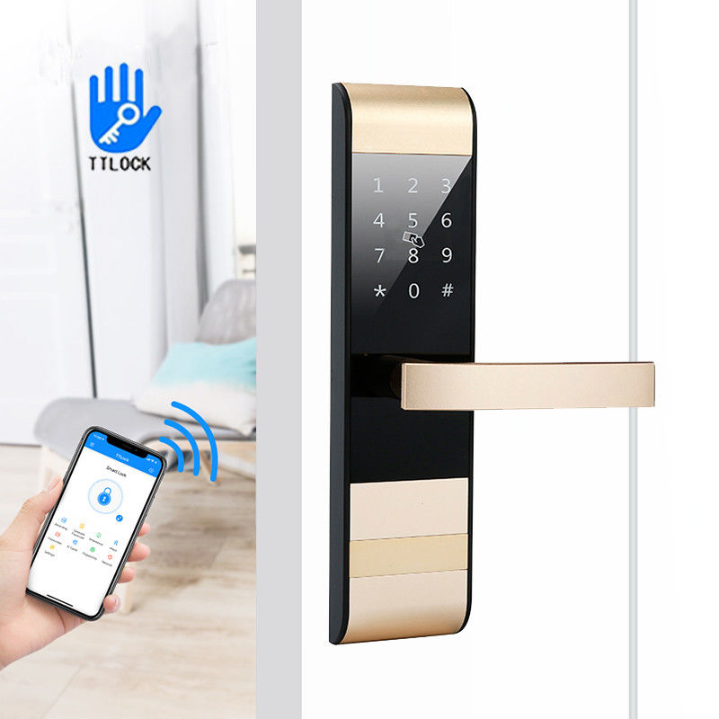 4 σε 1 Password TTlock App Card Smart Keypad Πύλη κλειδαριού για διαμέρισμα ξενοδοχείο Γραφείο