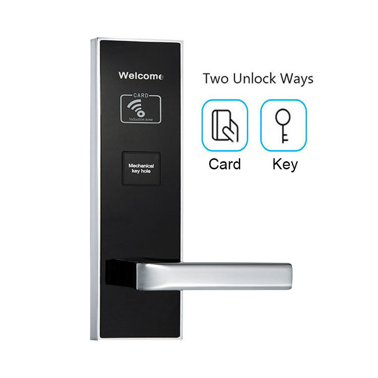 Ηλεκτρονική έξυπνη κλειδαριά πορτών καρτών υψηλής ασφαλείας M1 που χρησιμοποιεί το σύστημα διαχείρισης για το ξενοδοχείο