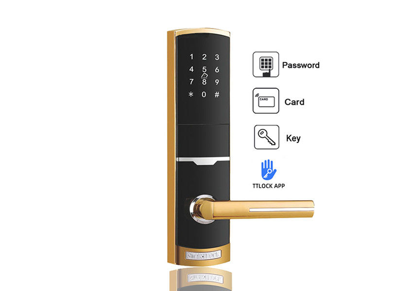 Κλειδαριά πορτών Keyless μπαταριών με τον κωδικό πρόσβασης ξενοδοχείων διαμερισμάτων κλειδαριών πορτών αριθμητικών πληκτρολογίων Wifi