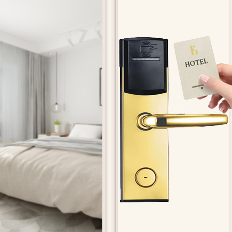 Έξυπνες κλειδαριές αναγνωστών καρτών ξενοδοχείων κλειδαριών 13.56Mhz πορτών ξενοδοχείων RFID