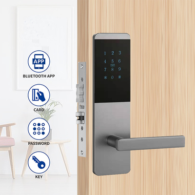 4 σε 1 Αλουμινίου Σύνθετο Διαμέρισμα Smart TTlock Πύλη κλειδαριά με πληκτρολόγιο αφής